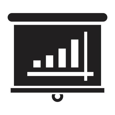 grafik simgesi tasarım şablonu beyaz arkaplan üzerinde siyah renk izole işareti