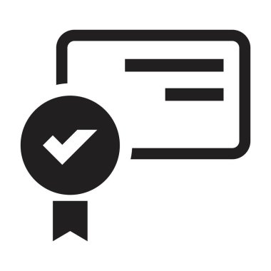 Beyaz arkaplanda siyah renkli izole edilmiş işaret ile Cit kart simgesi vektör tasarım şablonu