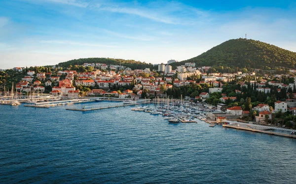 Dubrovnik Hırvatistan Manzara Liman Manzarası — Stok fotoğraf