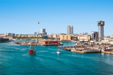 Barcelona Limanı, Port Vell, İspanya.