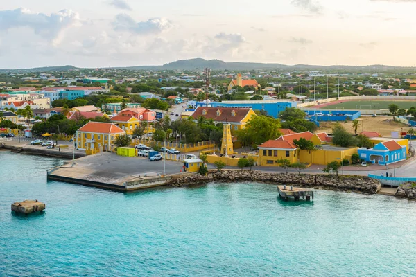 Bonaire Kralendijk Výletní Přístav Historické Pevnosti — Stock fotografie