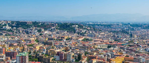 意大利那不勒斯全景城市景观 — 图库照片