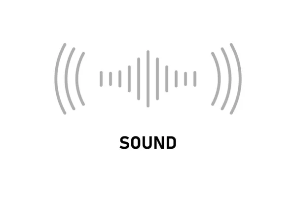 Rozpoznawanie głosu fali dźwiękowej w wirtualnym asystencie, znak mowy. Streszczenie fali dźwiękowej, polecenie — Wektor stockowy