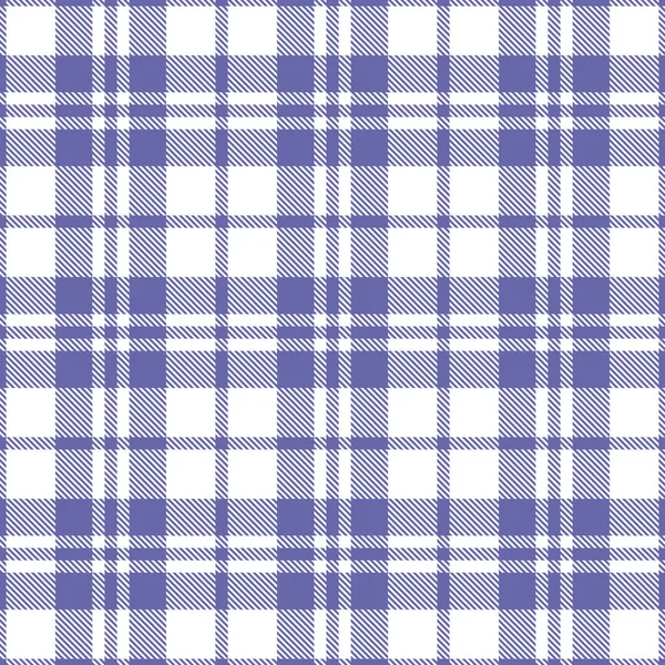 Peri Paarse Tartan Kleur Van Het Jaar Textuur Tonal Gingham — Stockvector