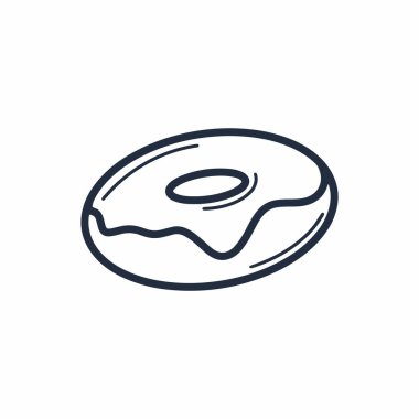 Geleneksel yuvarlak, delik şekerli hamur işi.