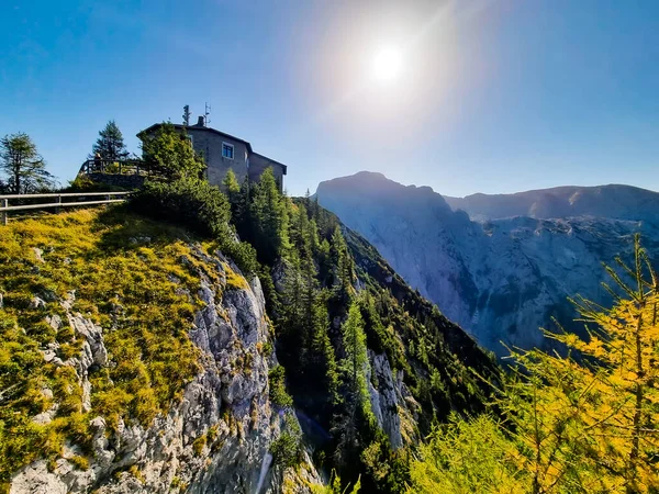 Kehlsteinhaus - Kartallar Yuvası - Kehlstein Dağı 'nın tepesindeki ünlü yapı