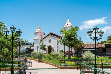 Morazn El Salvador 'daki Corinto Central Park