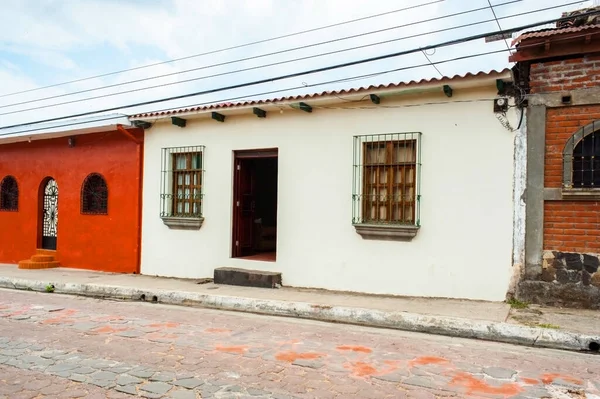 Architecture of the town of Apaneca, El Salvador Central America