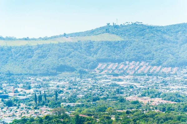 Panoramic View City Santa Tecla — Stockfoto