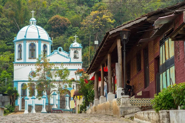 El Calvario Church, Ataco Ahuachapan. Picturesque towns of El Salvador