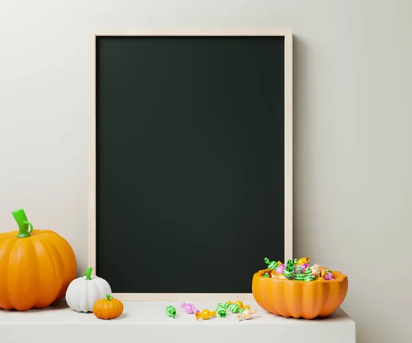 Halloween Brev Board Illustration Royaltyfrie stock-fotos