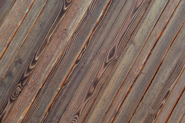 Старое Коричневое Дерево Текстурированная Стена — стоковое фото