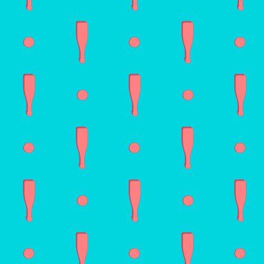 Kırmızı şarap şişeleri kusursuz. Çizgi sanatı tarzı. Görüntü özeti. Siyah ve beyaz tekrar şablonu. Parti içkileri konsepti. Beyaz arka planda resim. Herhangi bir amaç için düz tasarım