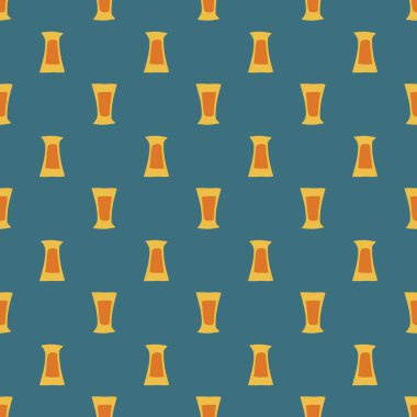 Tequila cam dikişsiz desen, her amaçla harika tasarım. Doodle tarzı. Elle çizilmiş görüntü. Renk tekrarlama şablonu. Parti içkileri konsepti. Serbest çizim. Çizgi film taslağı