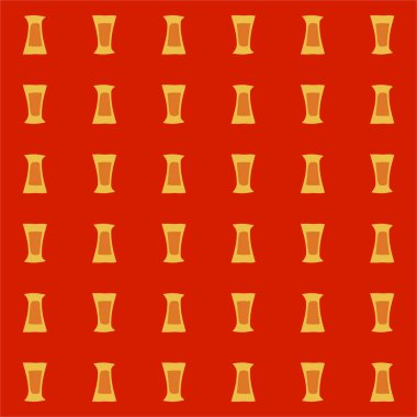 Tequila cam dikişsiz desen, her amaçla harika tasarım. Doodle tarzı. Elle çizilmiş görüntü. Renk tekrarlama şablonu. Parti içkileri konsepti. Serbest çizim. Çizgi film taslağı