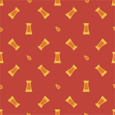 Tequila cam dikişsiz desen, her amaçla harika tasarım. Doodle tarzı. Elle çizilmiş görüntü. Renk tekrarlama şablonu. Parti içkileri konsepti. Serbest çizim. Çizgi film taslağı