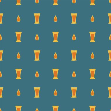Tequila cam dikişsiz desen, her amaçla harika tasarım. Doodle tarzı. Elle çizilmiş görüntü. Renk tekrarlama şablonu. Parti içkileri konsepti. Serbest çizim. Çizgi film taslağı