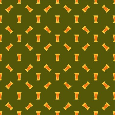 Tequila cam dikişsiz desen, her amaçla harika tasarım. Doodle tarzı. Elle çizilmiş görüntü. Renk tekrarlama şablonu. Parti içkileri konsepti. Serbest çizim. Çizgi film taslağı