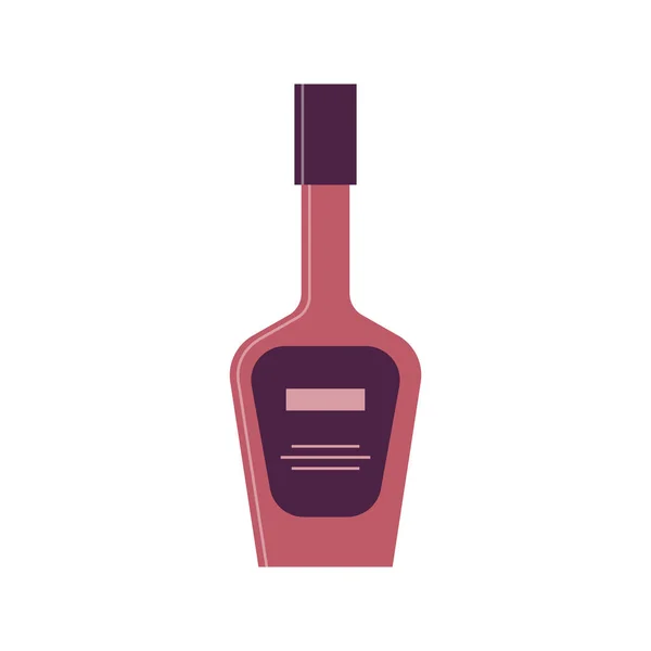 Bottle Liquor Great Design Any Purposes Flat Style Color Form — Wektor stockowy