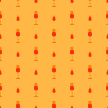 Likörsüz cam desen, her amaçla harika tasarım. Doodle tarzı. Elle çizilmiş görüntü. Şablonu tekrarla. Parti içkileri konsepti. Serbest çizim. Çizgi film taslağı