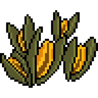 vektör piksel sanat yiyeceği izole edildi