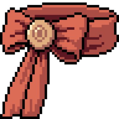 vektör piksel sanat kurdelesi bandı izole edilmiş çizgi film