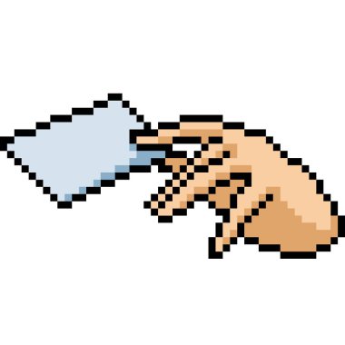 vektör piksel çizim kartı izole edildi