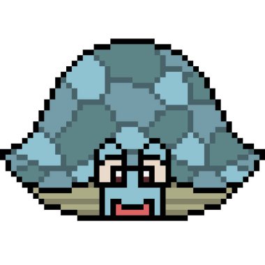 vektör piksel sanat kaplumbağası