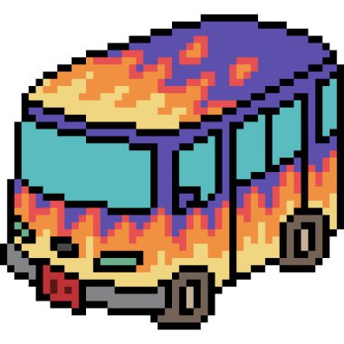 vektör piksel resim van izomatriksi izole edildi