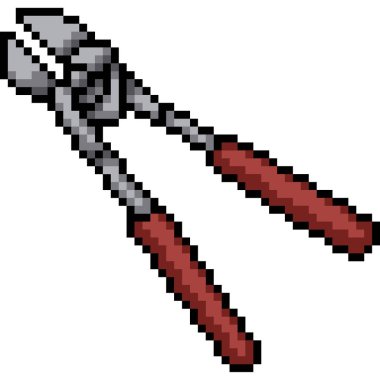 vektör piksel sanat kerpeteni izole edilmiş çizgi film