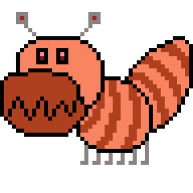 vektör piksel yüzü izole edildi