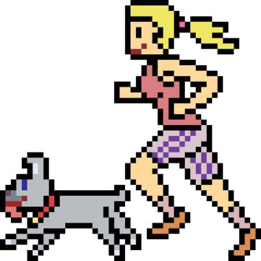 vektör piksel sanatsal çalışma sporu izole