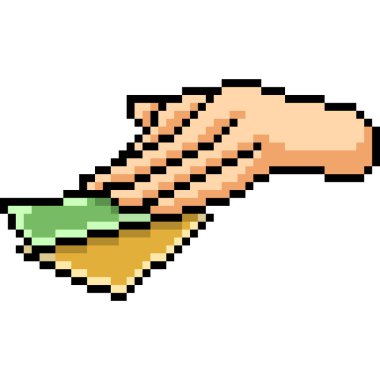 vektör piksel resim kartı oyunu izole edildi