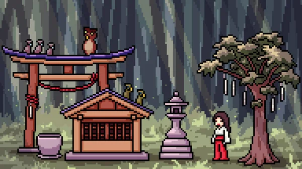 Pixel Art Jungle Vector Art Stock Images Page 2 Depositphotos