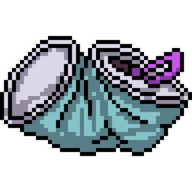 vektör piksel sanatı izole edilmiş çizgi filmi boşaltabilir