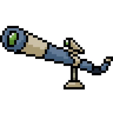 vektör pikseli teleskop izole edildi