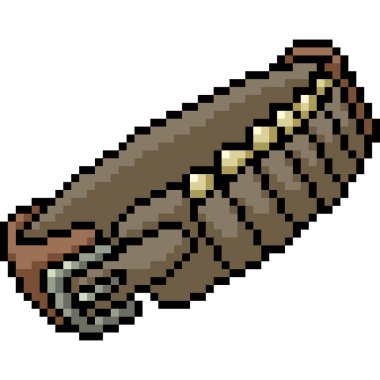 vektör piksel sanat batı kuşağı izole çizgi film