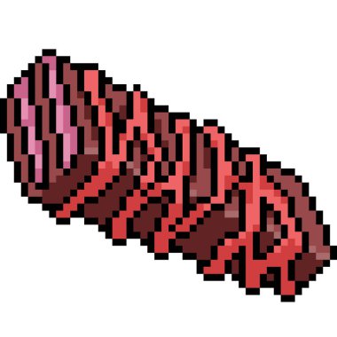 vektör pikseli çizim çubuğu izole edildi