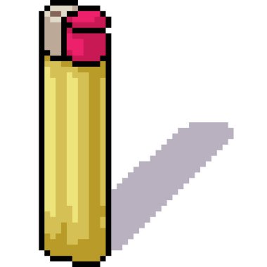 vektör piksel sanatı izole edilmiş çizgi film