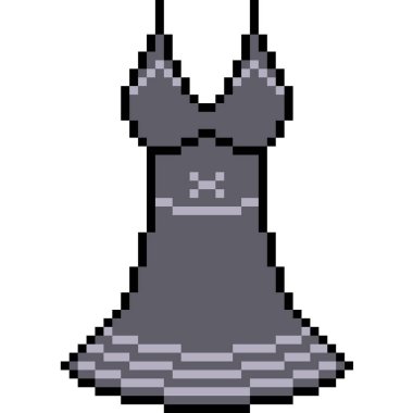 vektör piksel resim elbisesi izole edildi