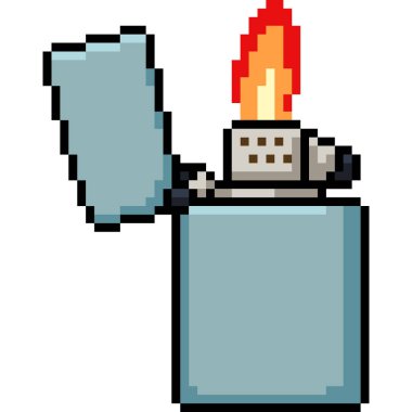 vektör piksel sanatı izole edilmiş daha hafif araba