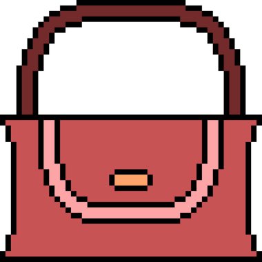 vektör piksel resim çantası izole edildi