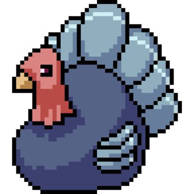 Vektör piksel sanat hindisi izole edilmiş çizgi film