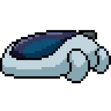 vektör pikseli klasik araba izole edilmiş çizgi film