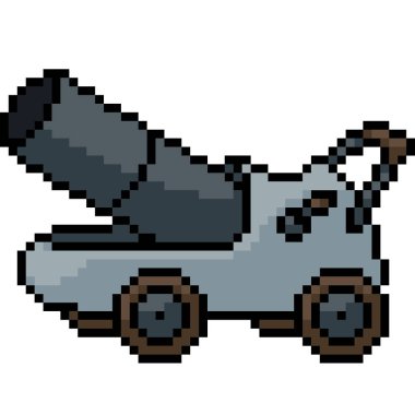 vektör piksel sanat topu oyuncağı izole edilmiş çizgi film