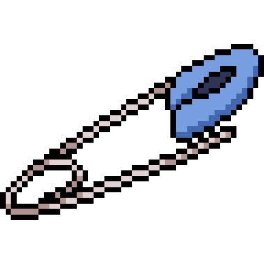 vektör piksel sanat klipsi izole edilmiş çizgi film