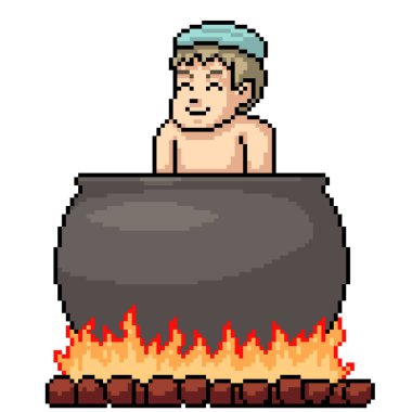 piksel insan haşlama sanatı