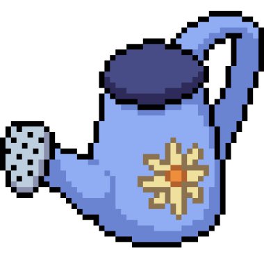 vektör pikseli sulama karikatürü izole edebilir