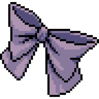 vektör piksel sanat kurdelesi izole çizgi film