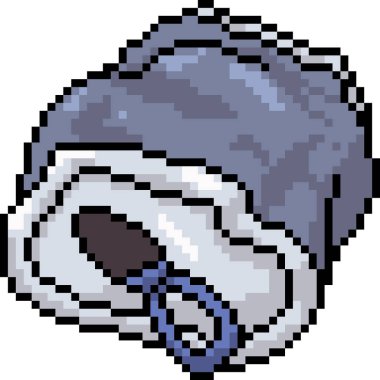 vektör piksel sanatı izole edilmiş çizgi film kullanabilir